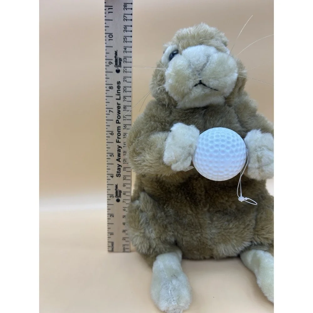 Gopher Holding A Golf Ball Golf‎ Club Head Driver Cover Plush 10